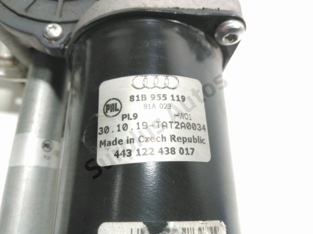 Mécanisme + moteur d'essuie glace avant