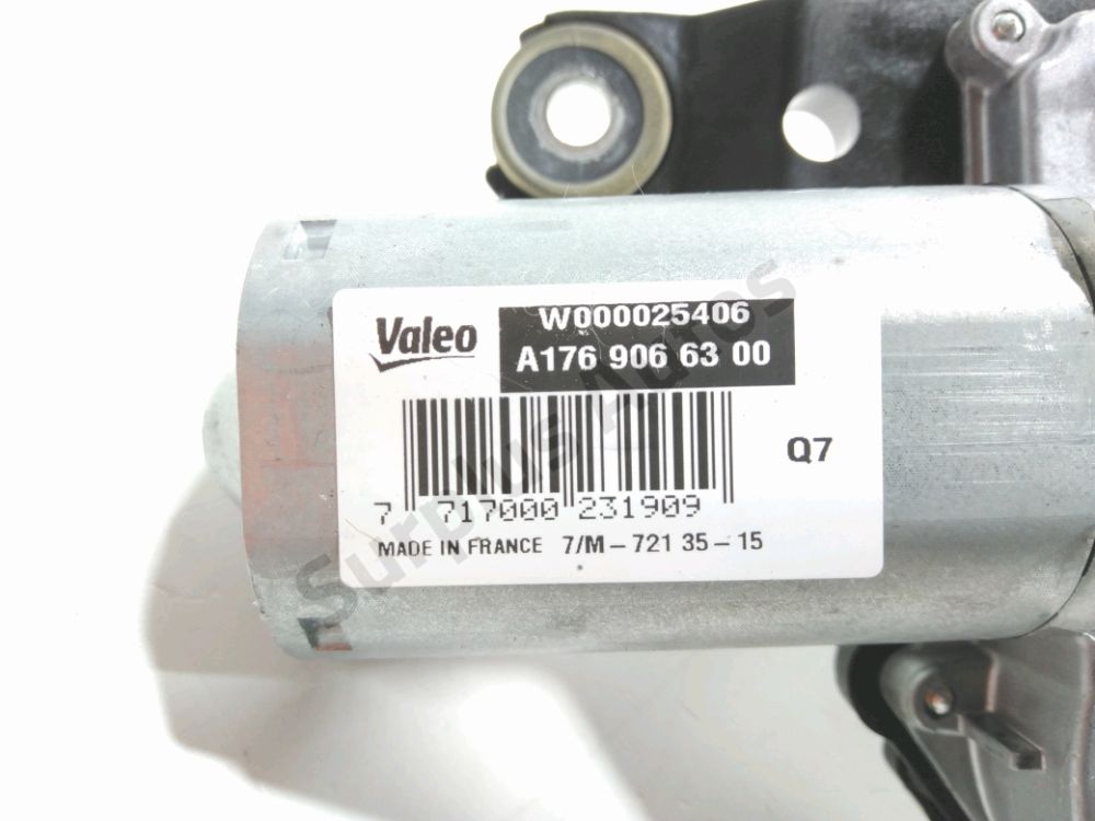 Moteur d'essuie glace arrière