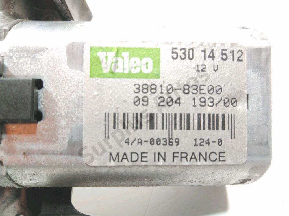 Moteur d'essuie glace arrière