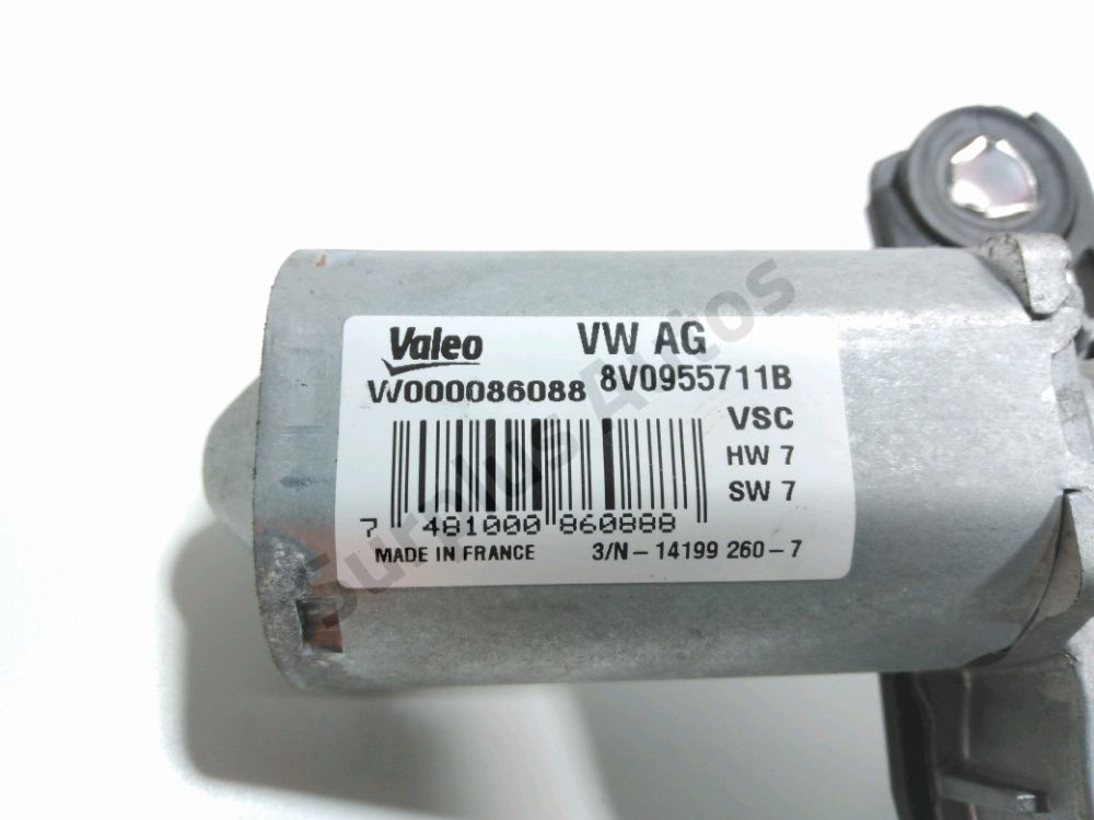 Moteur d'essuie glace arrière