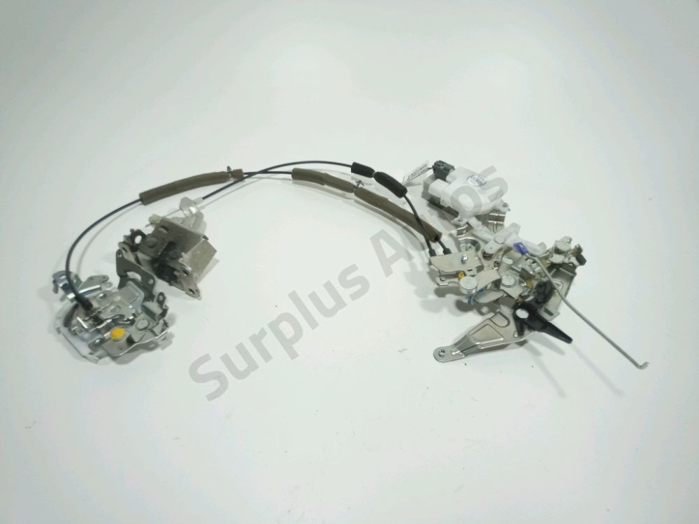 Serrure de porte coulissante droite