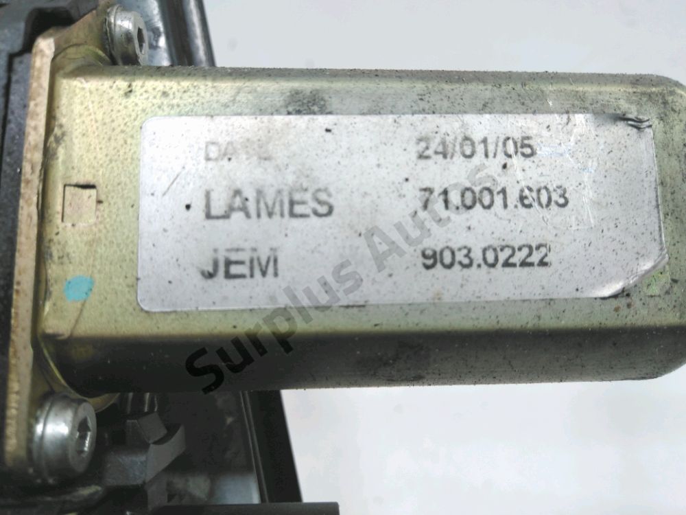 Lève-vitre électrique arrière droit