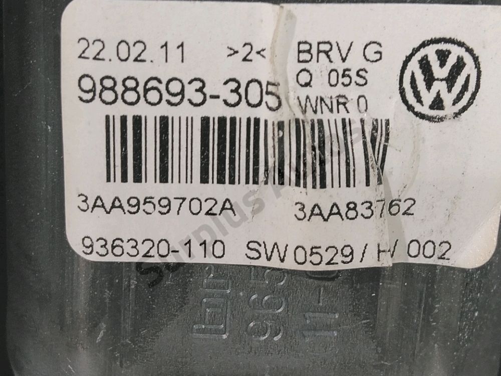 Lève-vitre électrique avant droit