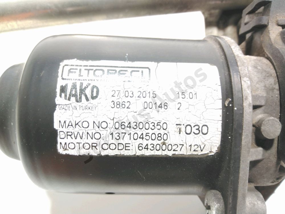 Mécanisme + moteur d'essuie glace avant
