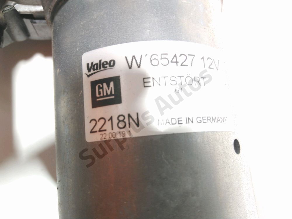 Mécanisme + moteur d'essuie glace avant