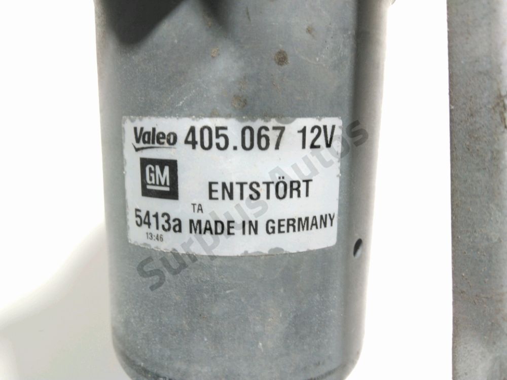 Mécanisme + moteur d'essuie glace avant