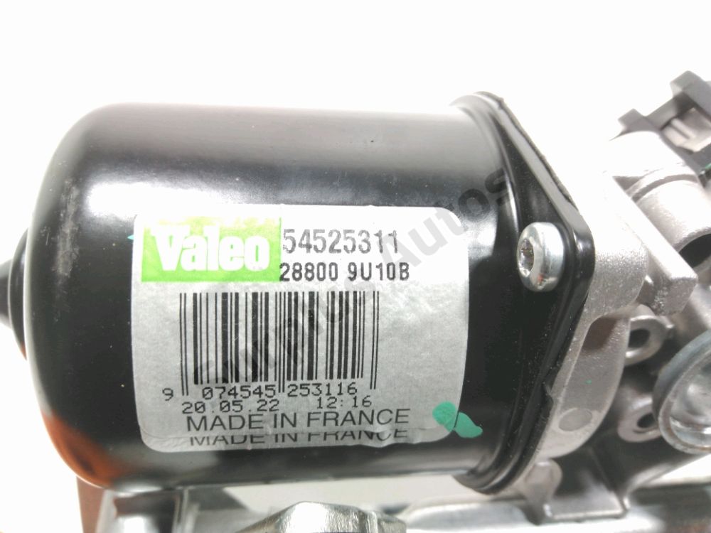 Mécanisme + moteur d'essuie glace avant
