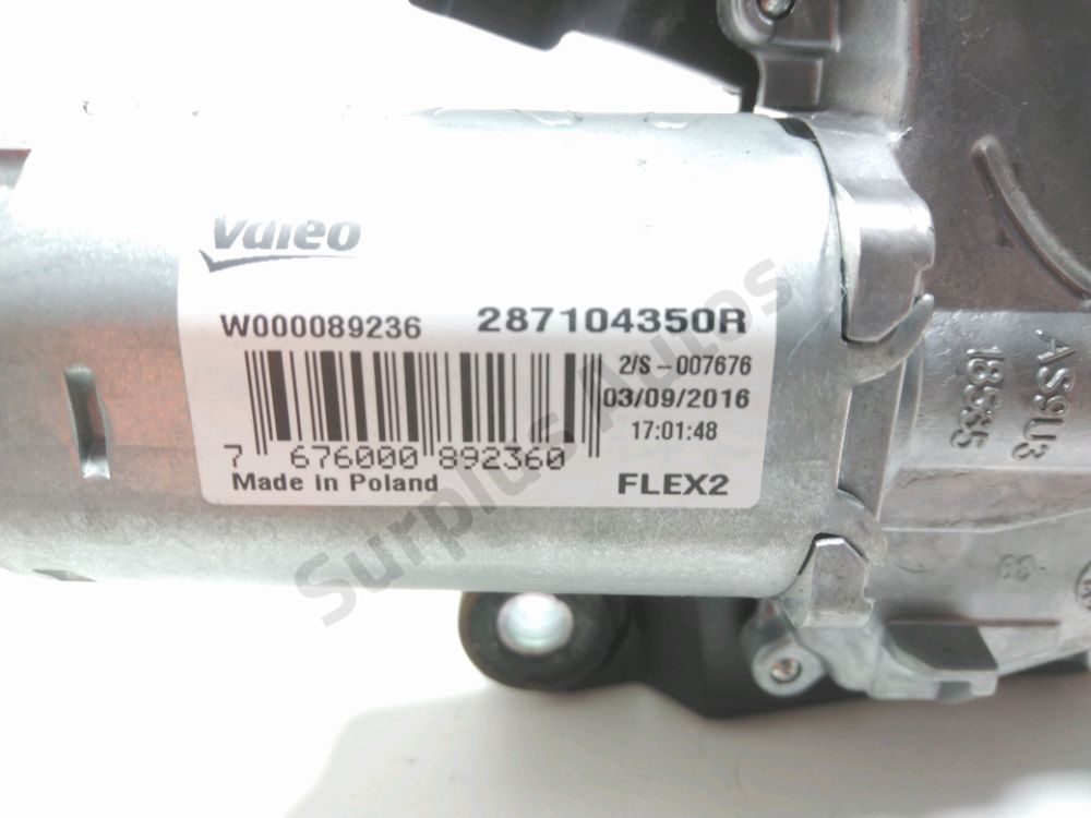 Moteur d'essuie glace arrière