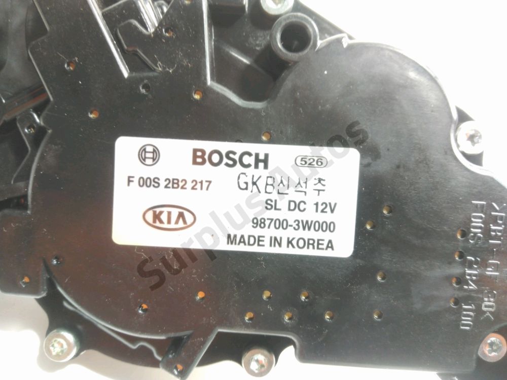 Moteur d'essuie glace arrière