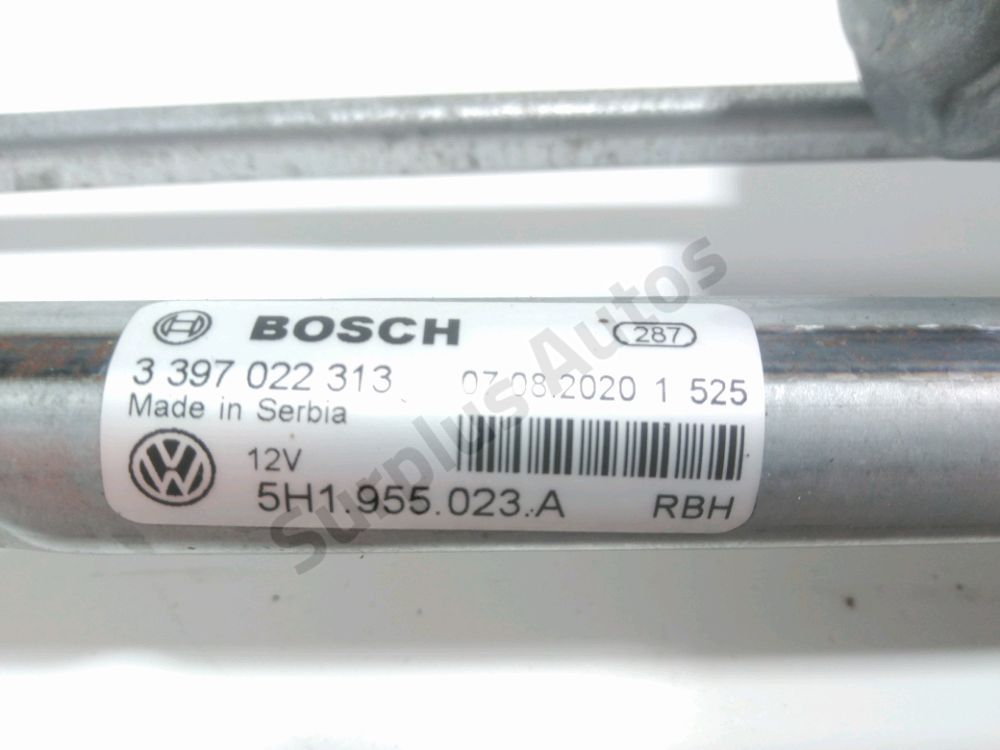 Mécanisme + moteur d'essuie glace avant