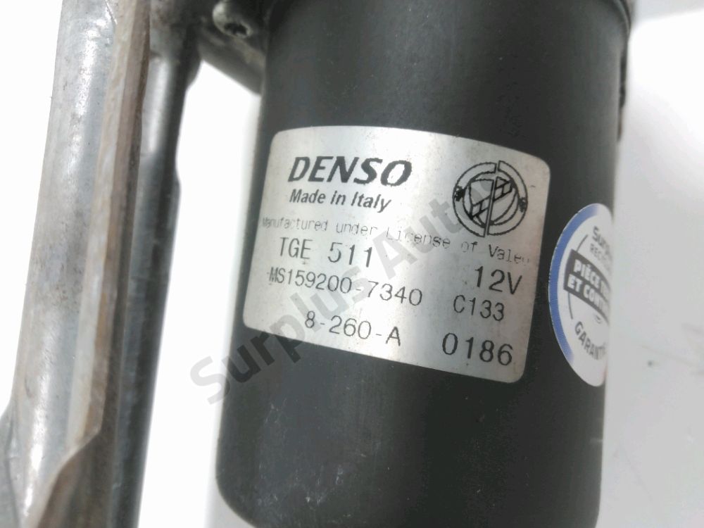 Mécanisme + moteur d'essuie glace avant