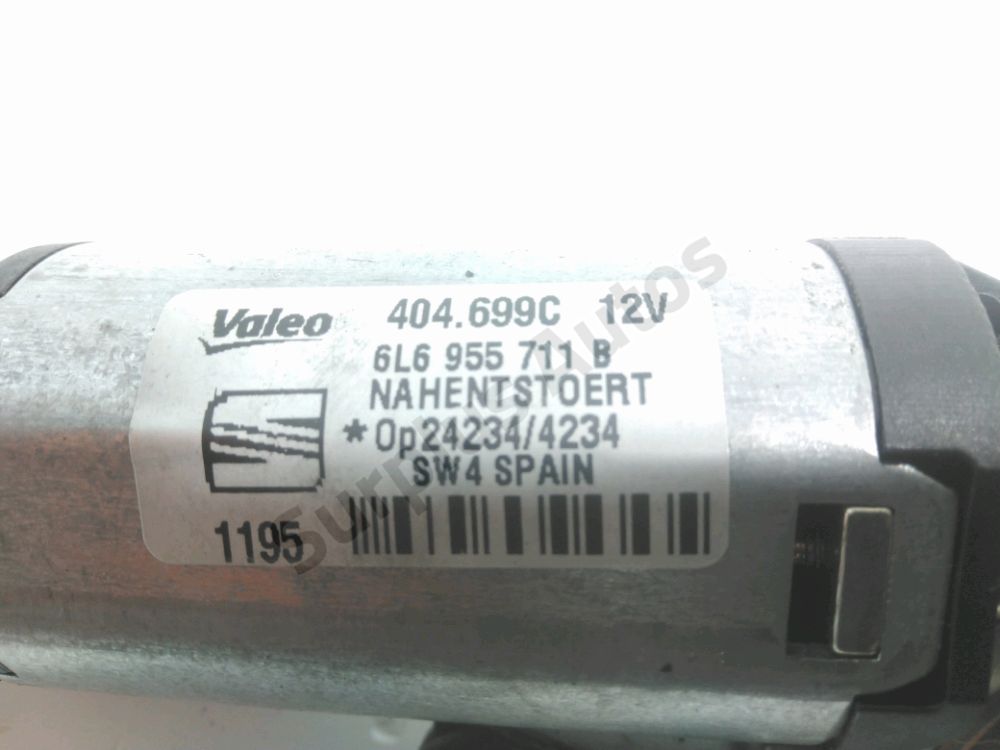 Moteur d'essuie glace arrière