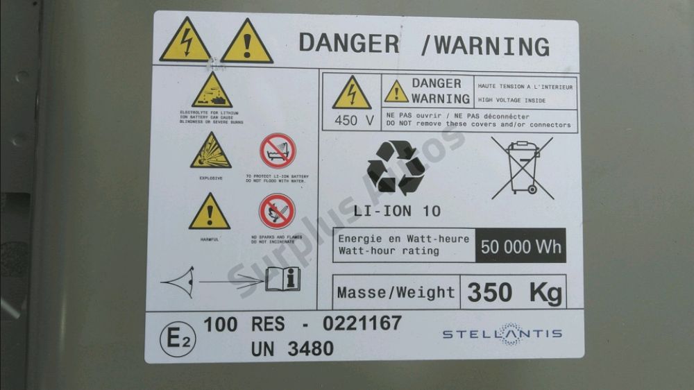 Batterie de traction