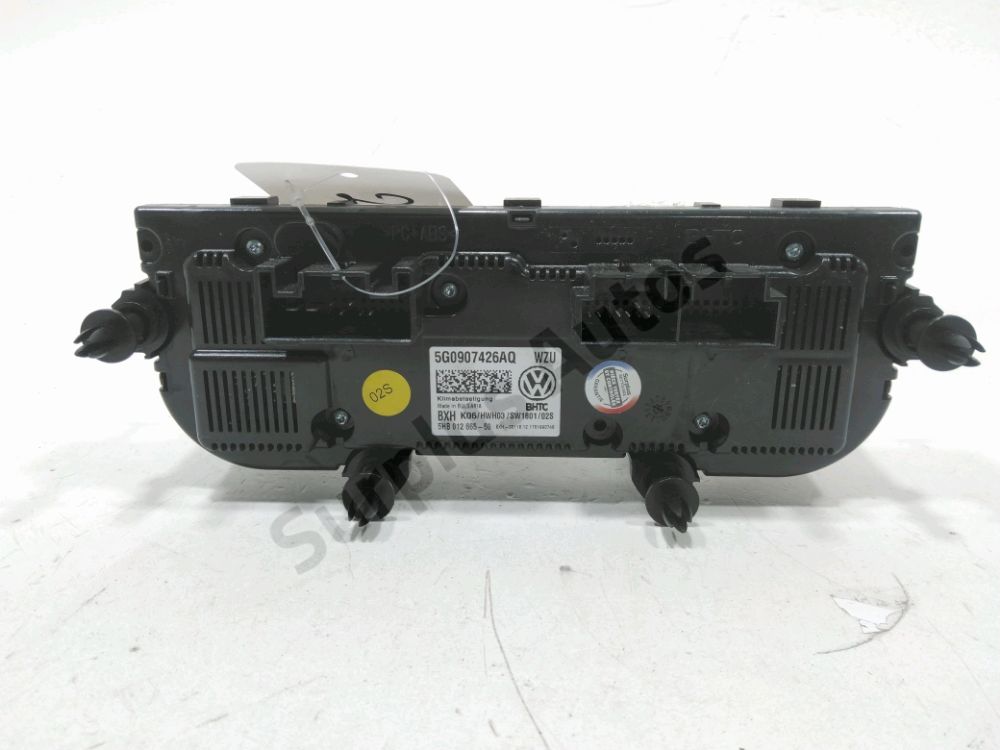 Commande de chauffage