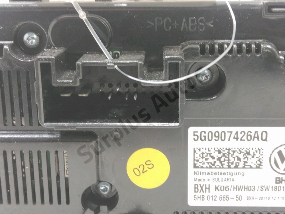 Commande de chauffage