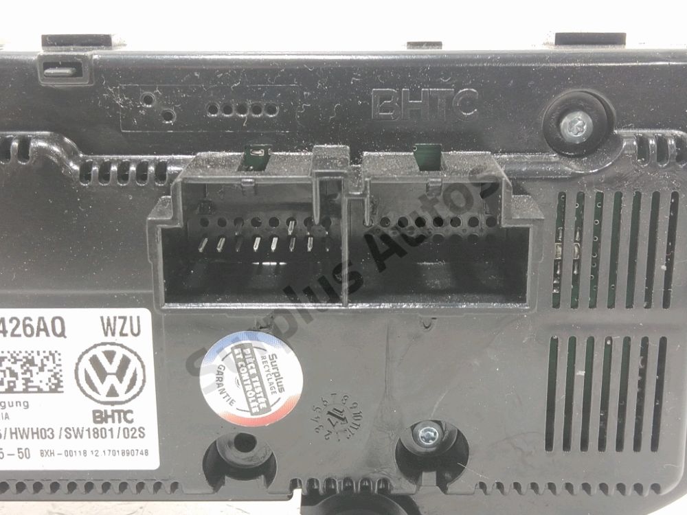 Commande de chauffage