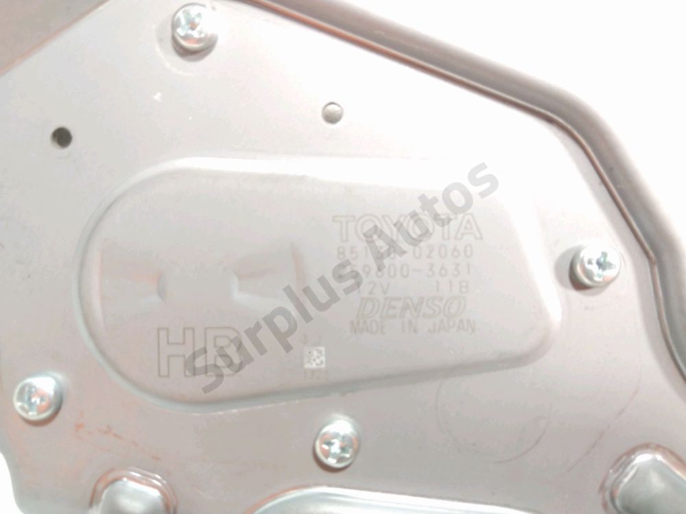 Moteur d'essuie glace arrière