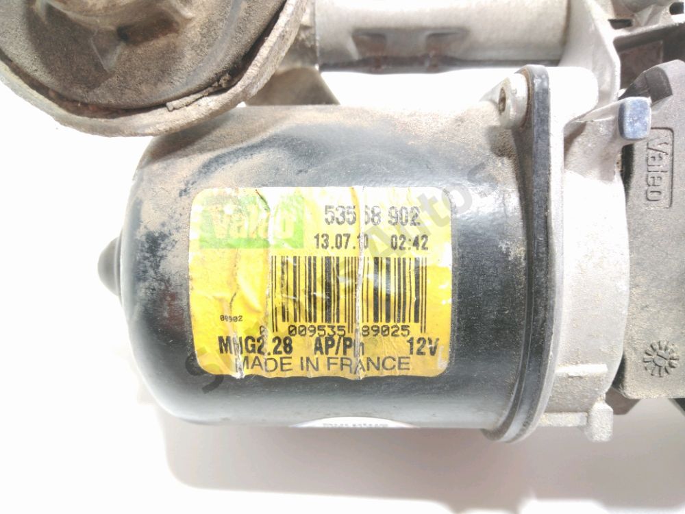 Mécanisme + moteur d'essuie glace avant