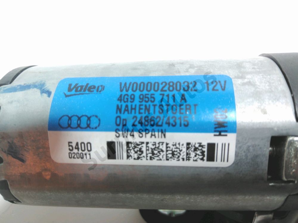 Moteur d'essuie glace arrière
