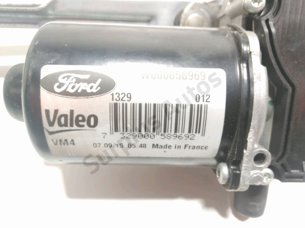 Mécanisme + moteur d'essuie glace avant