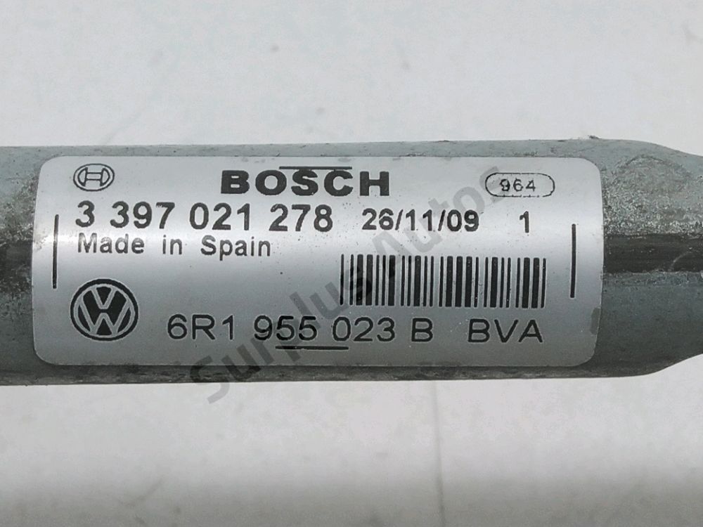 Mécanisme + moteur d'essuie glace avant