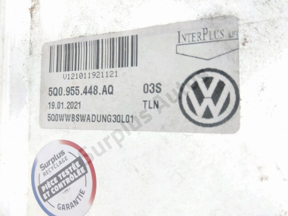 Réservoir de lave glace avant