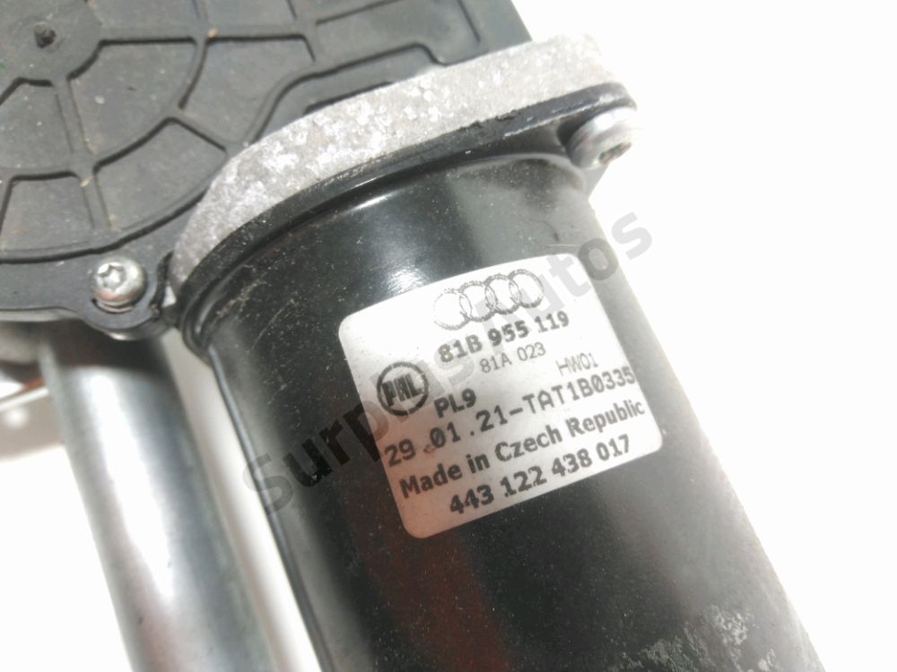 Mécanisme + moteur d'essuie glace avant