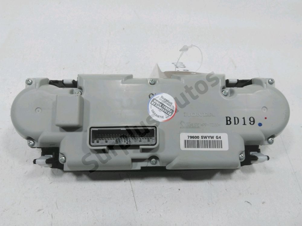 Commande de chauffage