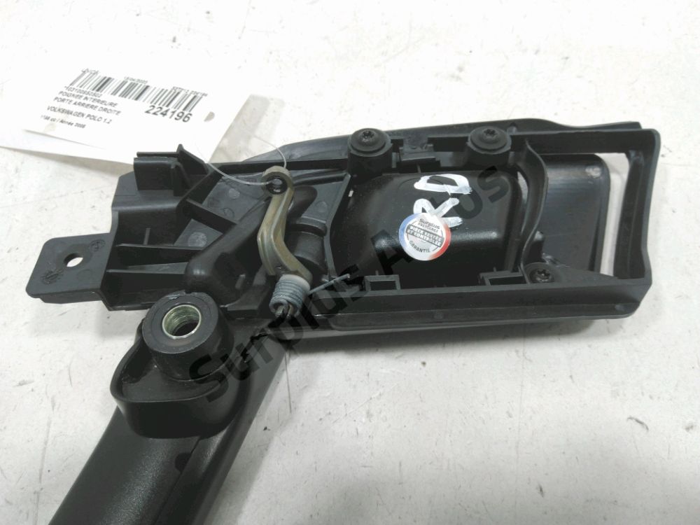 Poignée intérieure porte arrière droite