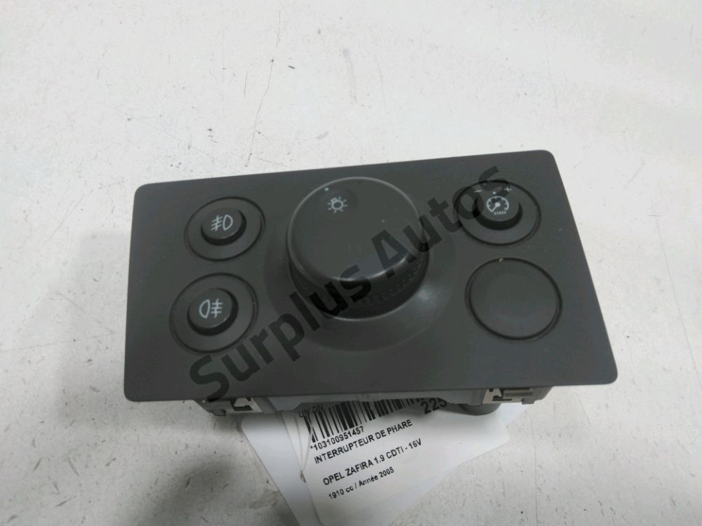 Interrupteur de phare