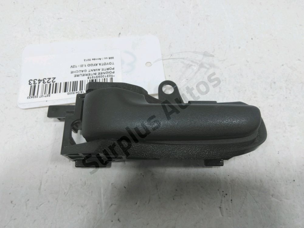 Poignee interieure porte avant gauche