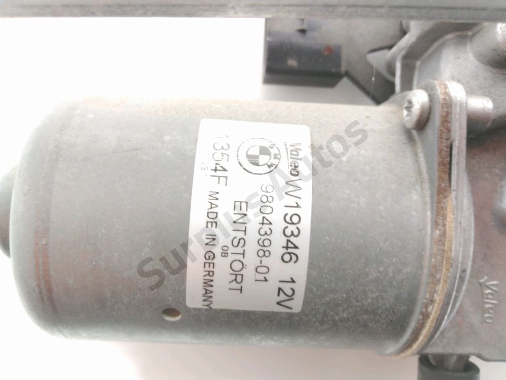 Mécanisme + moteur d'essuie glace avant