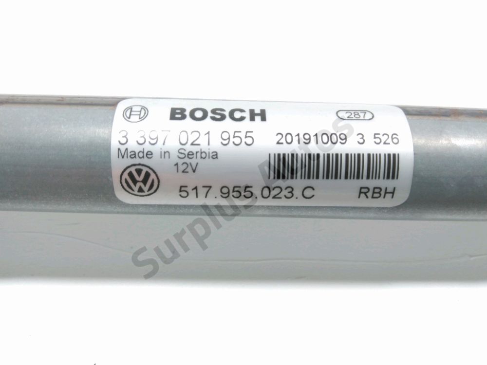 Mécanisme + moteur d'essuie glace avant