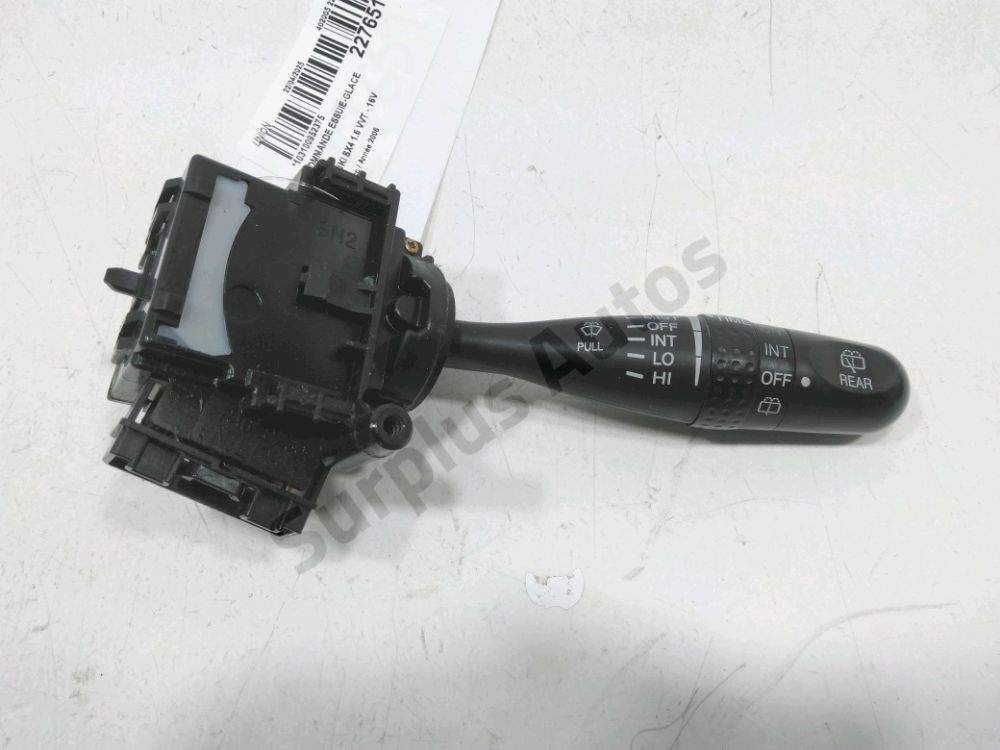 Commande essuie-glace