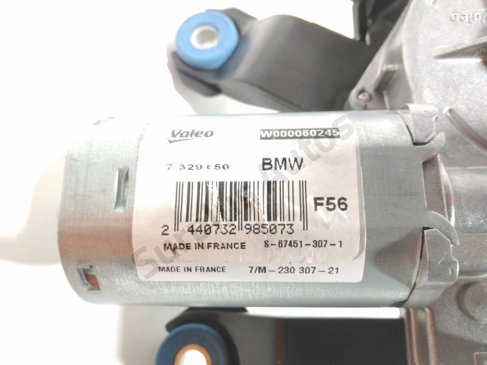 Moteur d'essuie glace arrière