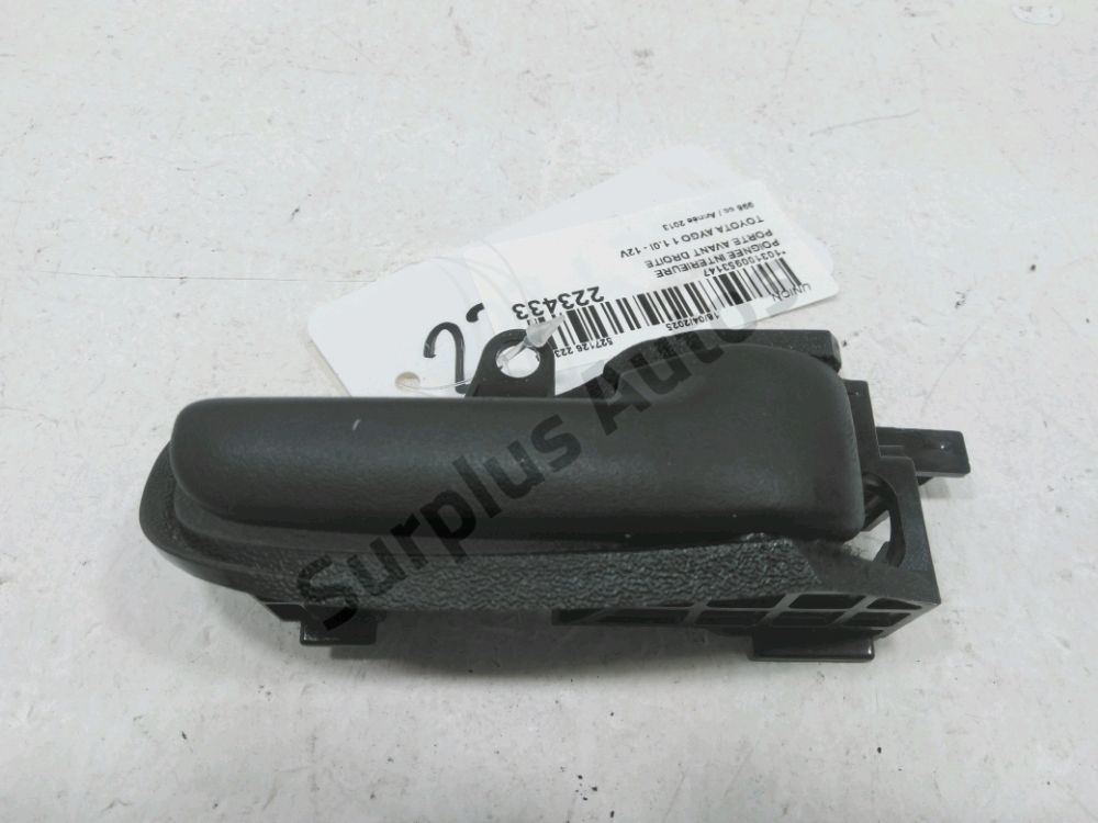 Poignee interieure porte avant droite