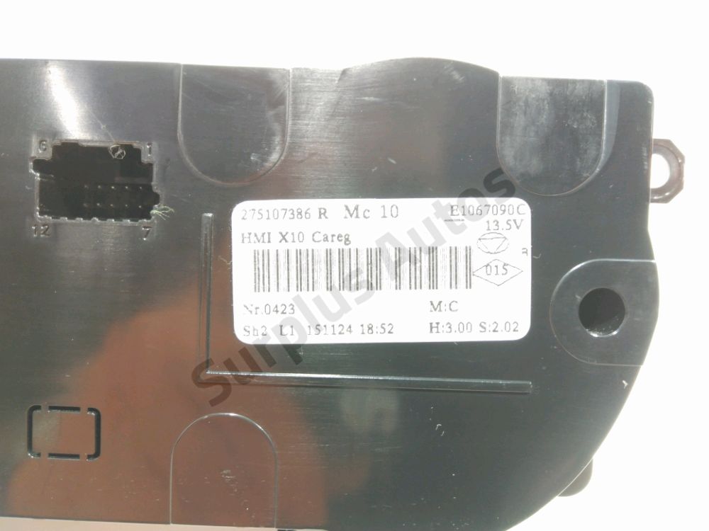 Commande de chauffage