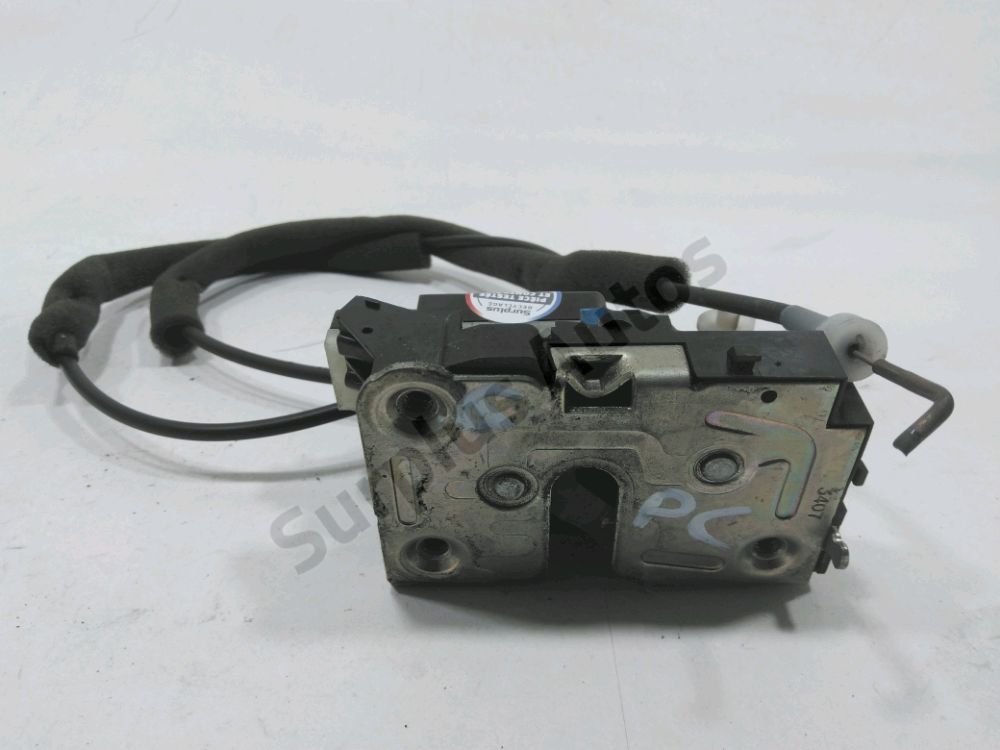 Serrure de porte coulissante gauche