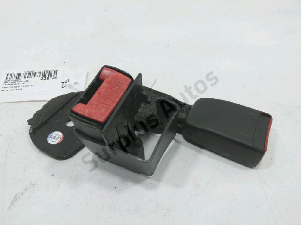 Ancrage ceinture arrière gauche