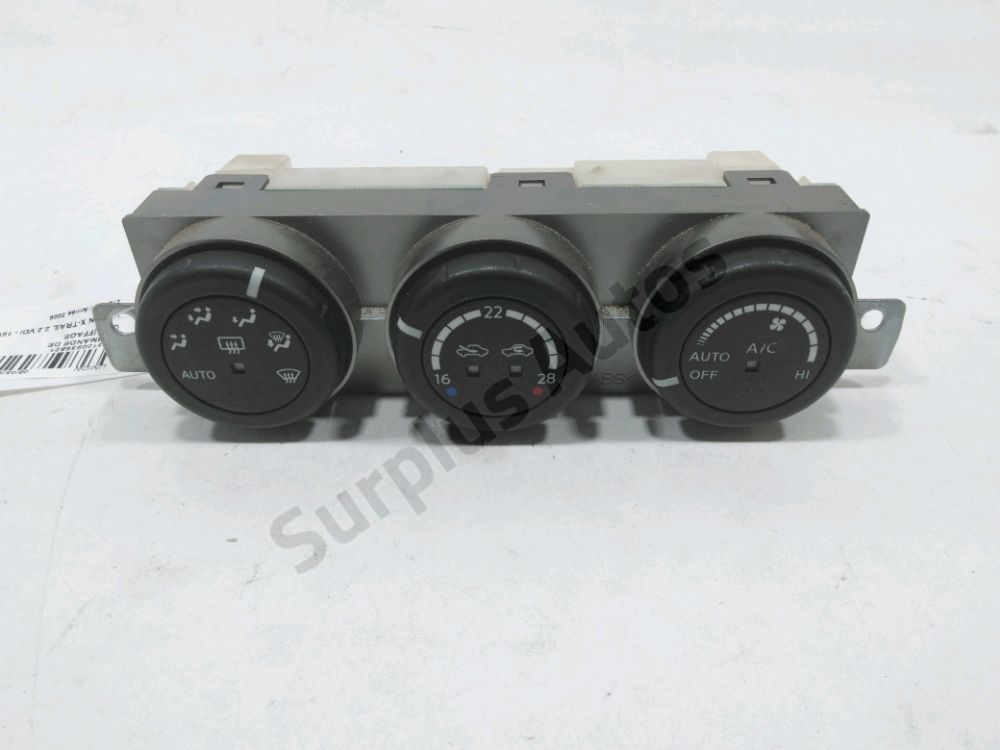 Commande de chauffage