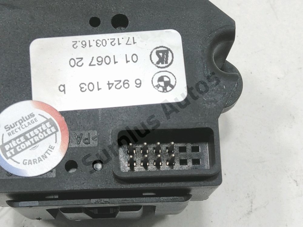 Commande régulateur de vitesse