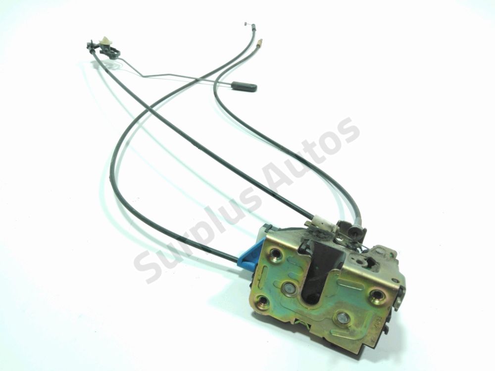 Serrure de porte coulissante droite