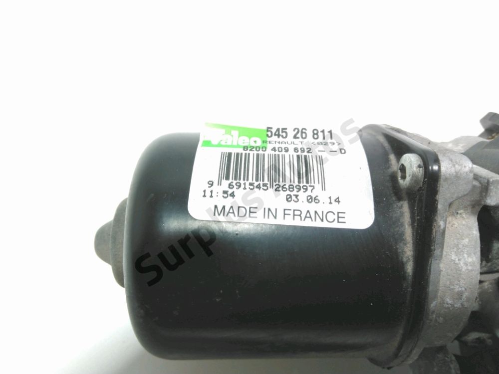 Mécanisme + moteur d'essuie glace avant