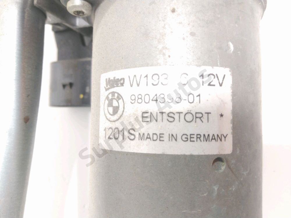 Mécanisme + moteur d'essuie glace avant
