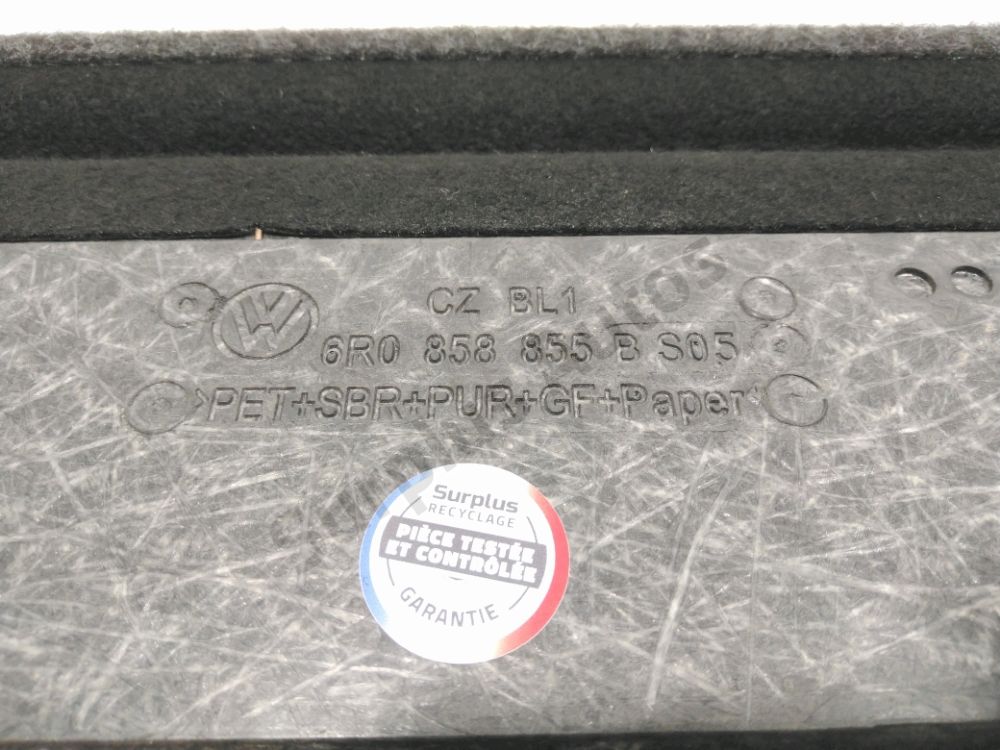 Tapis de coffre