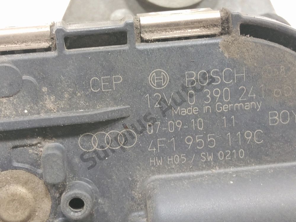 Mécanisme + moteur d'essuie glace avant