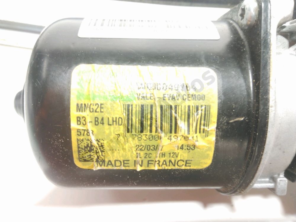 Mécanisme + moteur d'essuie glace avant