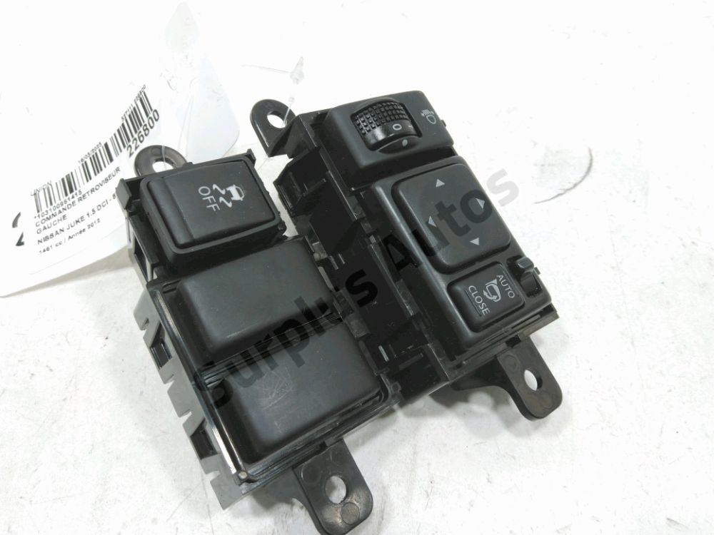 Commande rétroviseur gauche