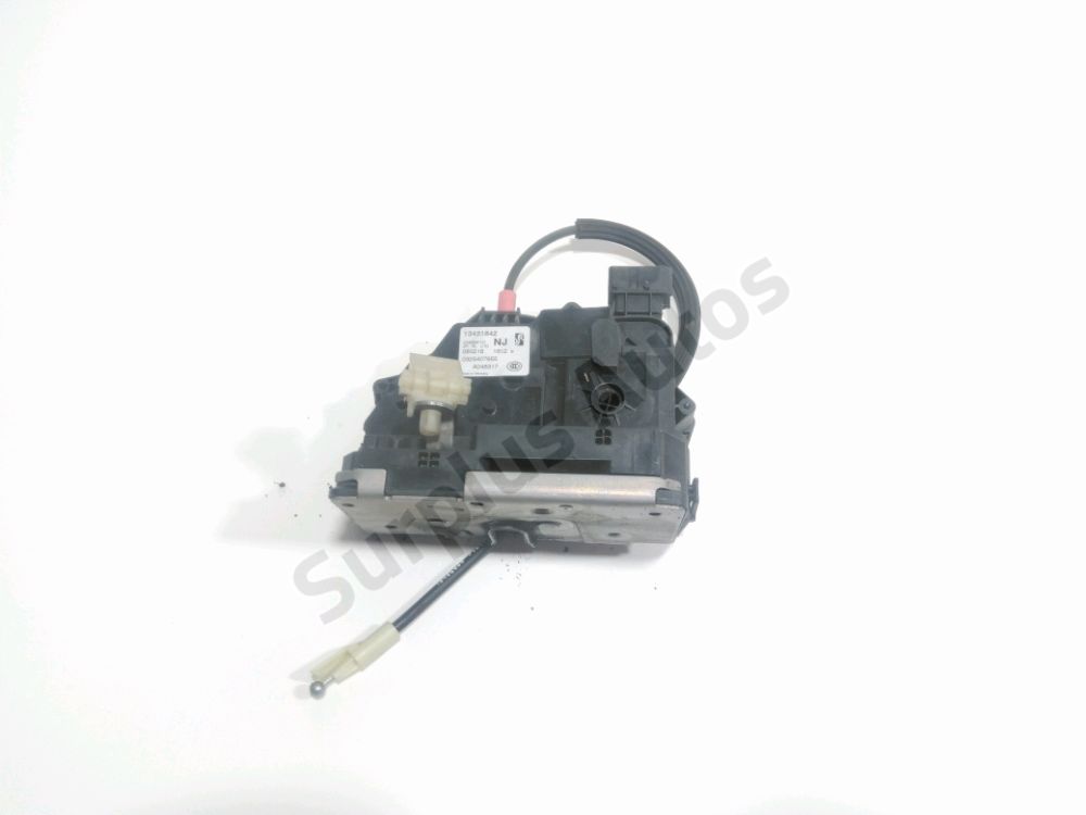 Serrure de porte arriere gauche