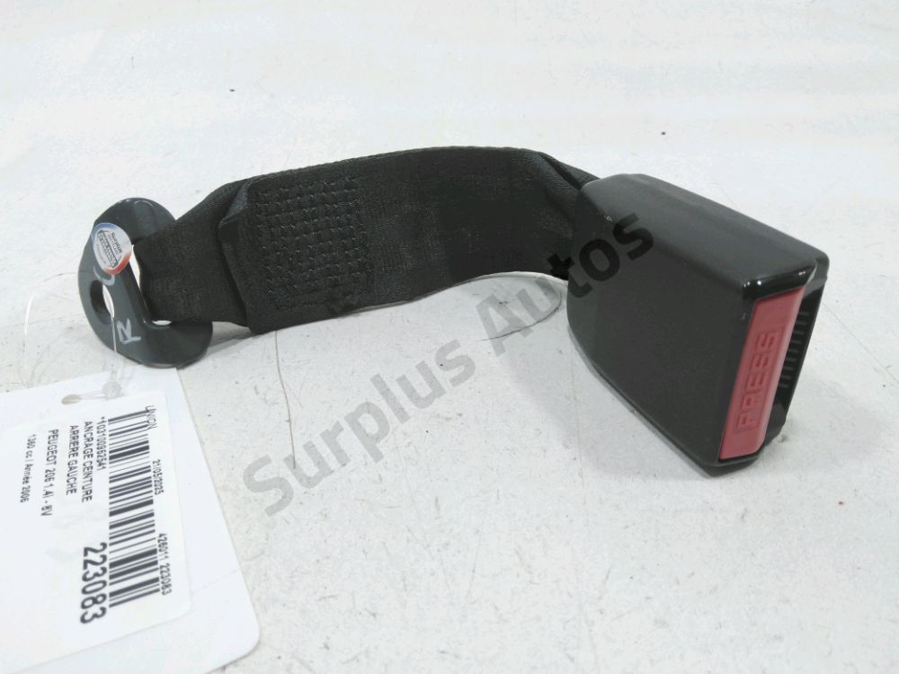 Ancrage ceinture arrière gauche